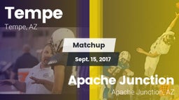 Matchup: Tempe  vs. Apache Junction  2017