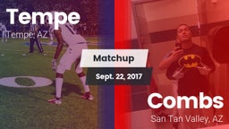 Matchup: Tempe  vs. Combs  2017