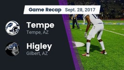 Recap: Tempe  vs. Higley  2017