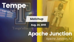 Matchup: Tempe  vs. Apache Junction  2018
