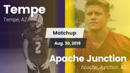 Matchup: Tempe  vs. Apache Junction  2019