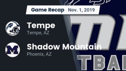 Recap: Tempe  vs. Shadow Mountain  2019