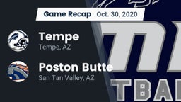 Recap: Tempe  vs. Poston Butte  2020