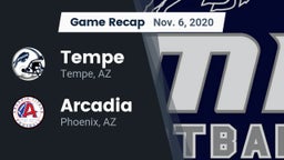 Recap: Tempe  vs. Arcadia  2020