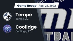 Recap: Tempe  vs. Coolidge  2022