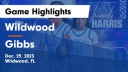 Wildwood  vs Gibbs  Game Highlights - Dec. 29, 2023