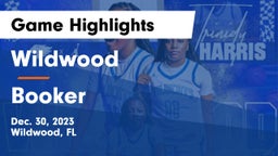 Wildwood  vs Booker  Game Highlights - Dec. 30, 2023