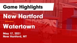 New Hartford  vs Watertown  Game Highlights - May 17, 2021