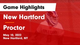 New Hartford  vs Proctor  Game Highlights - May 10, 2022