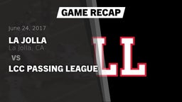 Recap: La Jolla  vs. LCC Passing League 2017