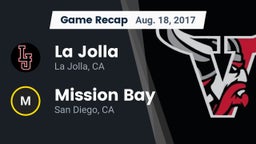 Recap: La Jolla  vs. Mission Bay  2017