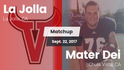 Matchup: La Jolla  vs. Mater Dei  2017