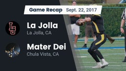 Recap: La Jolla  vs. Mater Dei  2017