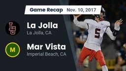 Recap: La Jolla  vs. Mar Vista  2017