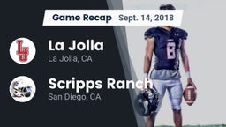 Recap: La Jolla  vs. Scripps Ranch  2018