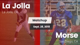 Matchup: La Jolla  vs. Morse  2018