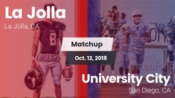 Matchup: La Jolla  vs. University City  2018