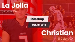 Matchup: La Jolla  vs. Christian  2018