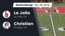 Recap: La Jolla  vs. Christian  2018