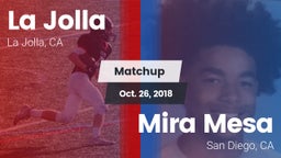 Matchup: La Jolla  vs. Mira Mesa  2018