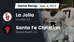 Recap: La Jolla  vs. Santa Fe Christian  2019