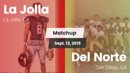 Matchup: La Jolla  vs. Del Norte  2019