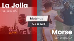 Matchup: La Jolla  vs. Morse  2019