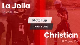 Matchup: La Jolla  vs. Christian  2019