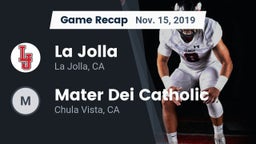 Recap: La Jolla  vs. Mater Dei Catholic  2019