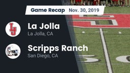 Recap: La Jolla  vs. Scripps Ranch  2019