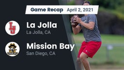 Recap: La Jolla  vs. Mission Bay  2021