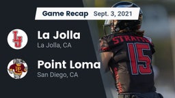 Recap: La Jolla  vs. Point Loma  2021