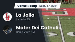 Recap: La Jolla  vs. Mater Dei Catholic  2021