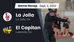 Recap: La Jolla  vs. El Capitan  2022