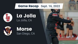 Recap: La Jolla  vs. Morse  2022