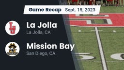 Recap: La Jolla  vs. Mission Bay  2023