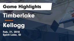 Timberlake  vs Kellogg  Game Highlights - Feb. 21, 2018