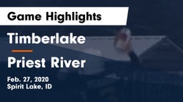Timberlake  vs Priest River  Game Highlights - Feb. 27, 2020