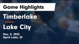 Timberlake  vs Lake City  Game Highlights - Dec. 8, 2023