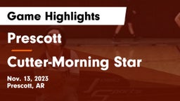 Prescott  vs Cutter-Morning Star  Game Highlights - Nov. 13, 2023