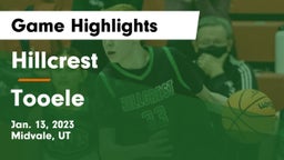 Hillcrest   vs Tooele  Game Highlights - Jan. 13, 2023