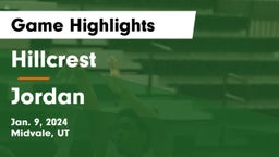 Hillcrest   vs Jordan  Game Highlights - Jan. 9, 2024
