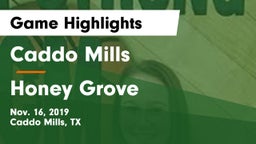 Caddo Mills  vs Honey Grove  Game Highlights - Nov. 16, 2019