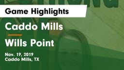 Caddo Mills  vs Wills Point Game Highlights - Nov. 19, 2019