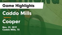 Caddo Mills  vs Cooper  Game Highlights - Nov. 22, 2019