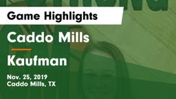 Caddo Mills  vs Kaufman  Game Highlights - Nov. 25, 2019