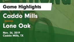 Caddo Mills  vs Lone Oak Game Highlights - Nov. 26, 2019