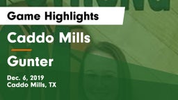 Caddo Mills  vs Gunter Game Highlights - Dec. 6, 2019