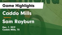 Caddo Mills  vs Sam Rayburn Game Highlights - Dec. 7, 2019