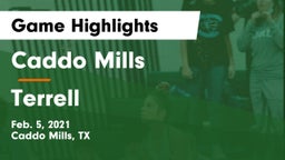 Caddo Mills  vs Terrell  Game Highlights - Feb. 5, 2021